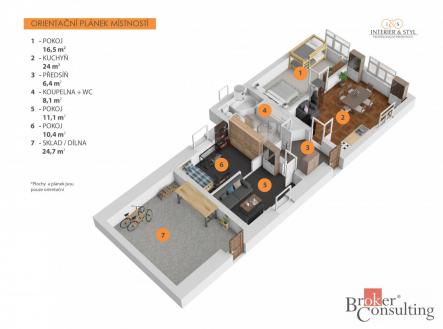 Prodej domu/vily, 77 m²