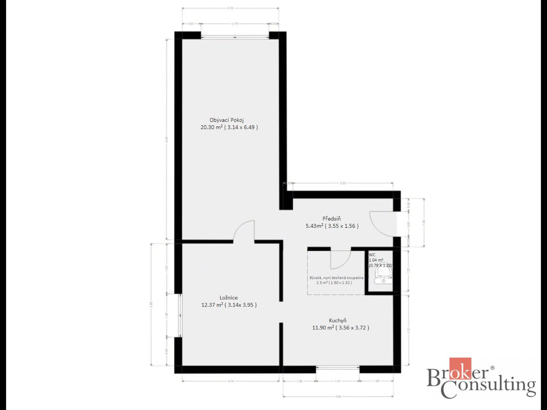 Prodej, byty/2+1, 50 m2, Masarykova, 33901 Klatovy, Klatovy [ID 84176]