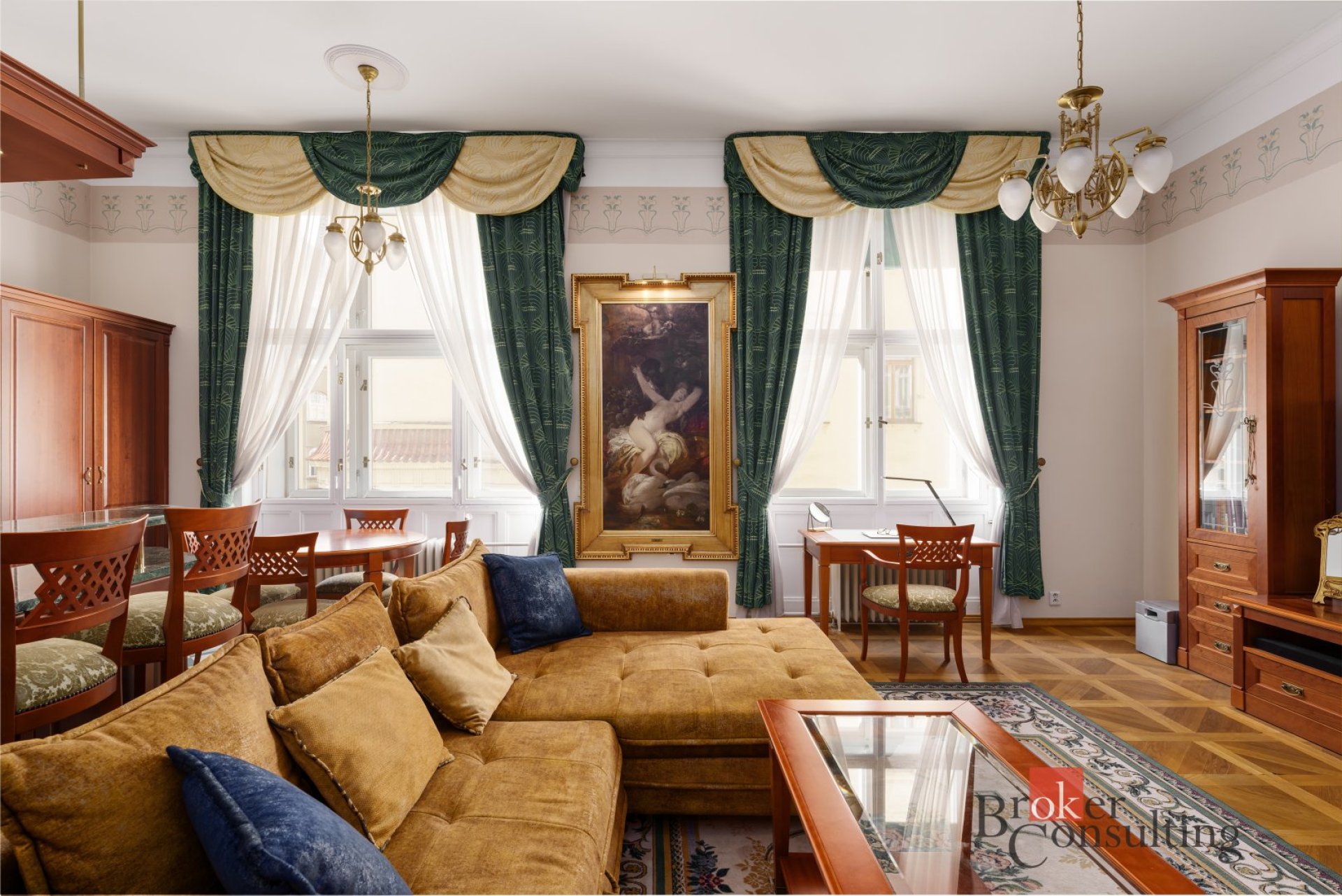 Secesní byt 2+kk v Žatecké ulici