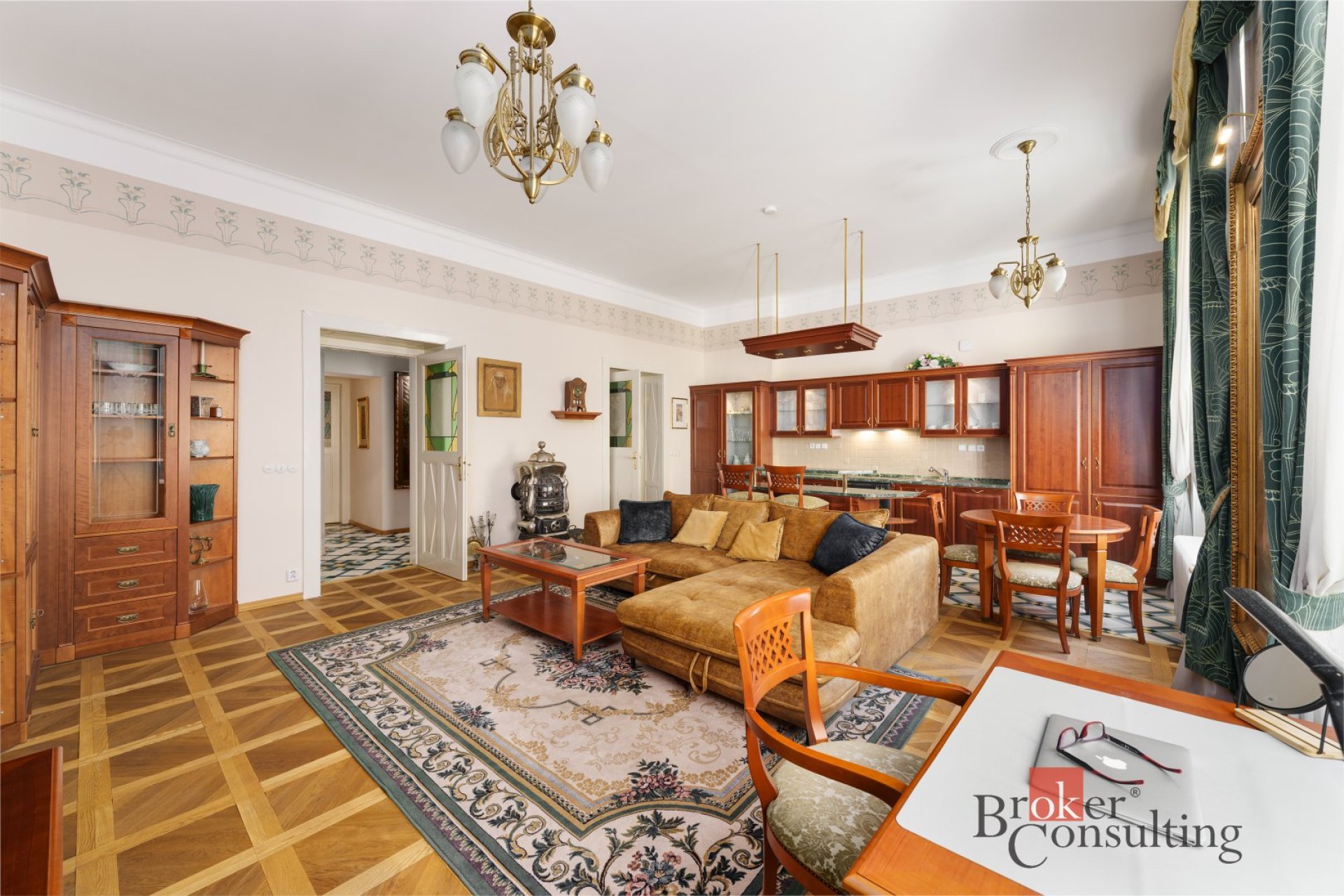 Secesní byt 2+kk v Žatecké ulici