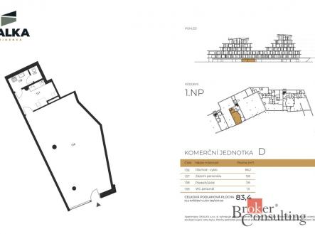 Prodej komerčního objektu, jiný, 82 m²