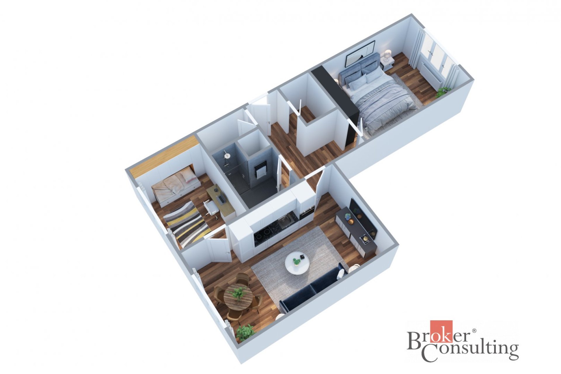 Prodej, byty/3+kk, 62 m2, Jeronýmova 3287/15, 46602 Jablonec nad Nisou, Jablonec nad Nisou [ID 83313