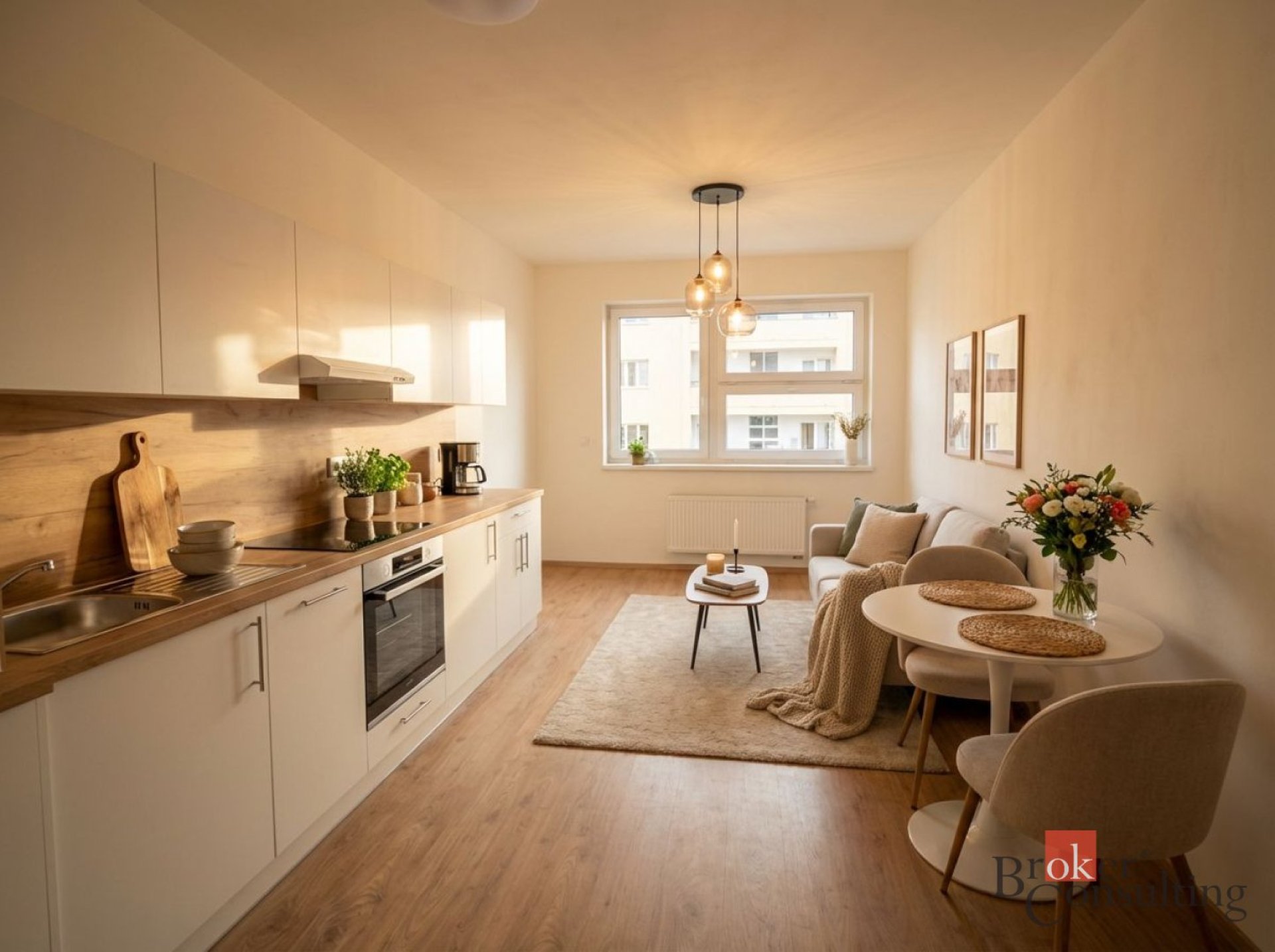 Prodej bytu 1+kk, 26 m² – Brno, Křenová 43