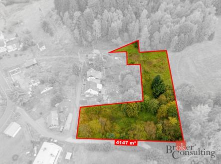Prodej pozemku pro bydlení, 4 147 m²