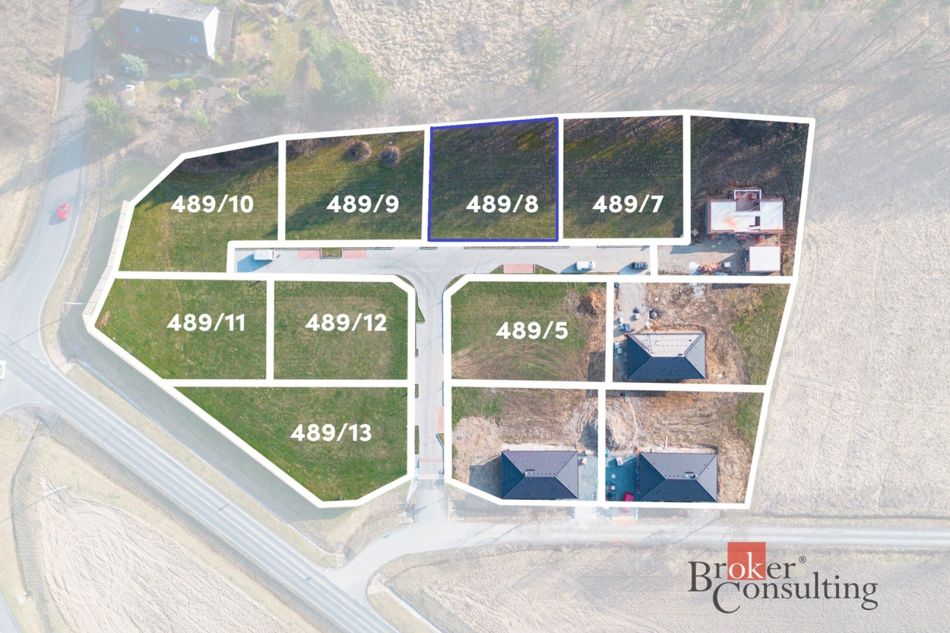 Prodej, pozemky/bydlení, 892 m2, Kamenný Újezd, Rokycany [ID 84221]