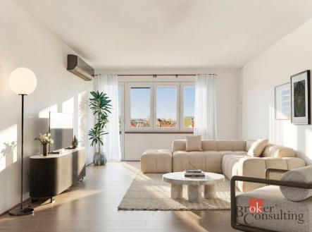 Pronájem bytu, 3+1, 61,9 m²