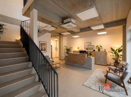Pronájem komerčního objektu, administrativní budova, 444 m²
