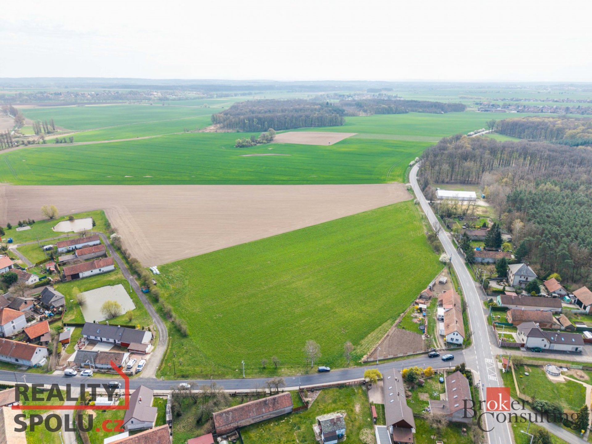 Prodej, pozemky/bydlení, 23509 m2, 50401 Zachrašťany, Hradec Králové [ID 84008]