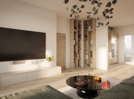 Prodej bytu, 3+kk, 65,95 m²