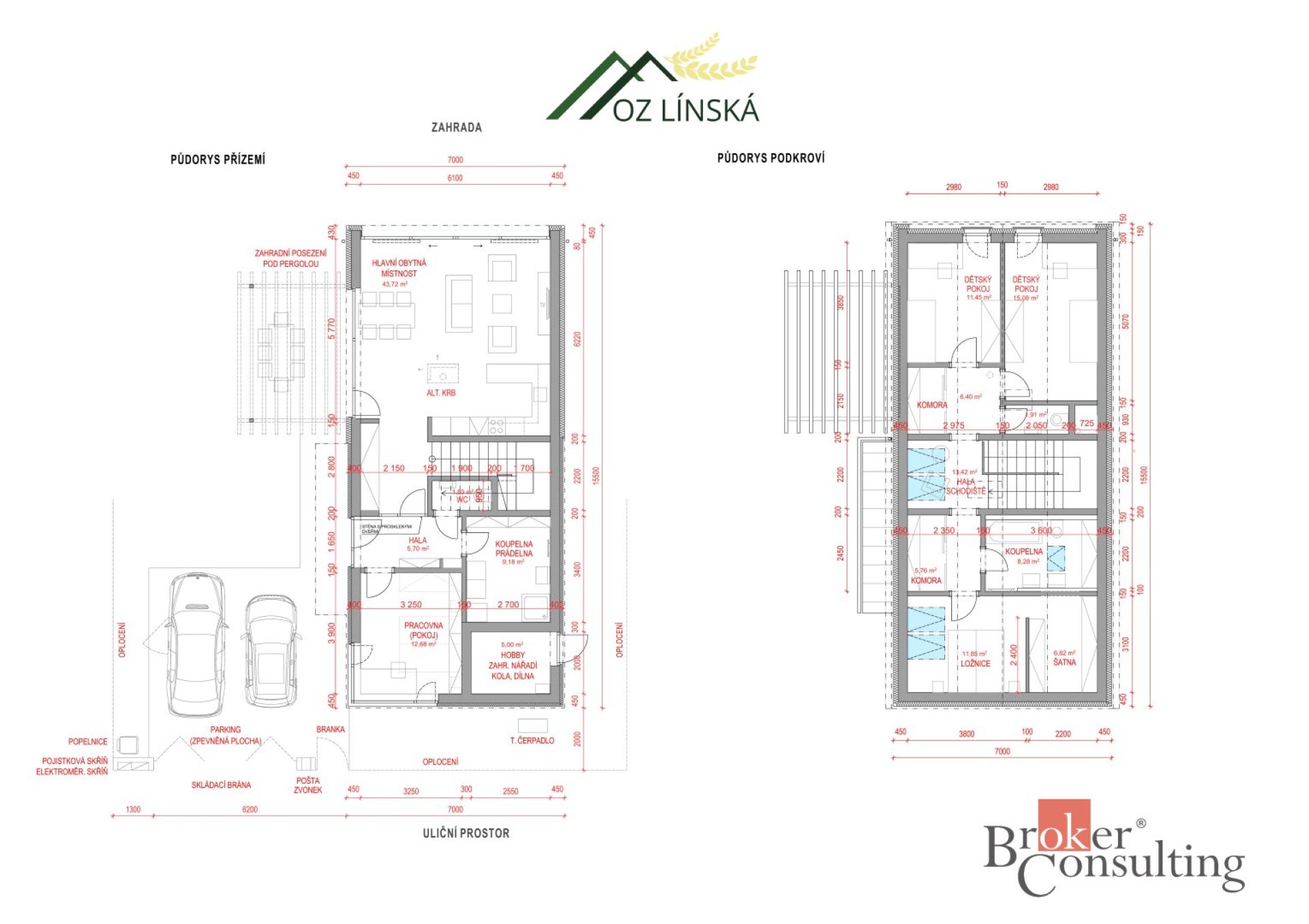 Prodej, domy/rodinný, 161 m2, Línská 100, 33026 Tlučná, Plzeň-sever [ID 85045]