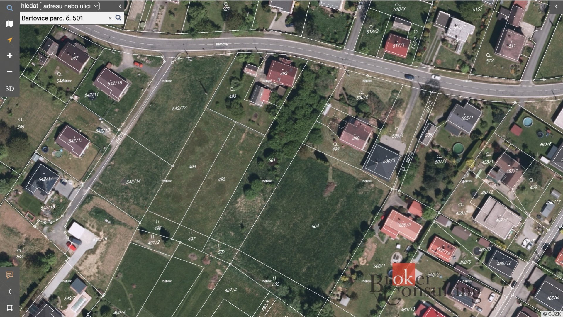 Prodej, pozemky/bydlení, 1900 m2, Ostrava , Ostrava-město [ID 84088]