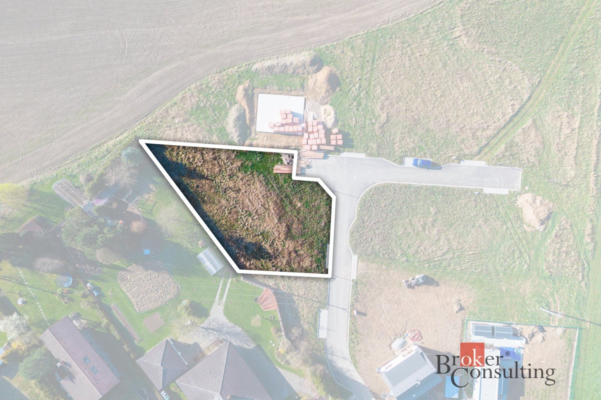 Prodej, pozemky/bydlení, 1039 m2, Svojkovice, Rokycany [ID 85266]