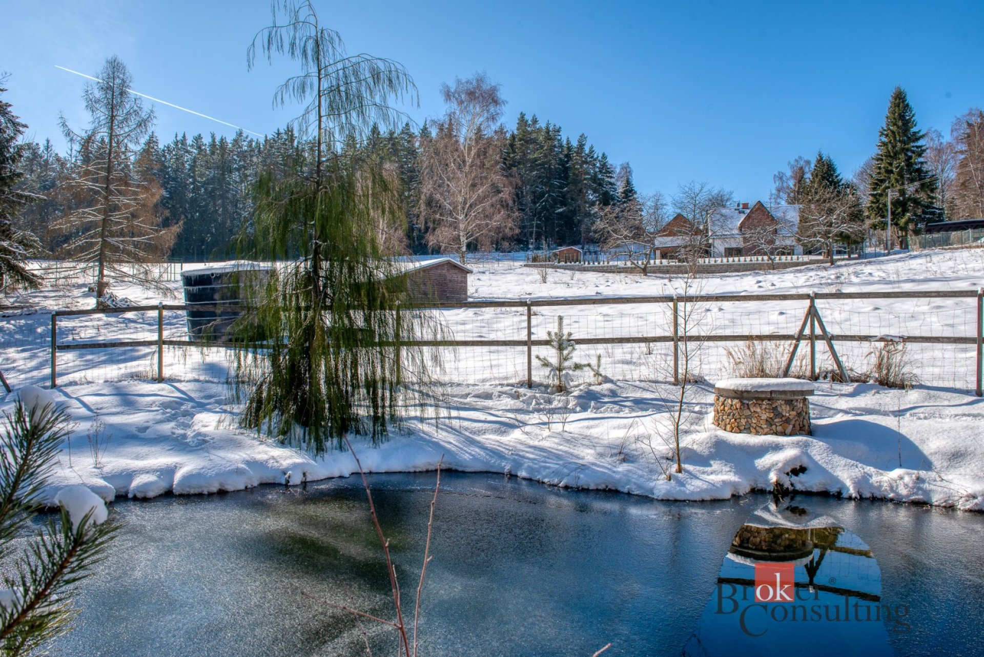 Výjimečný stavební pozemek s rybníkem v Novém Fojtově, 4 779 m²