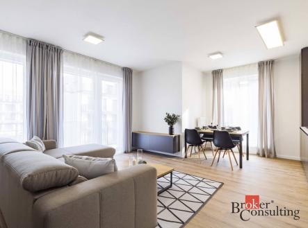Pronájem bytu, 3+kk, 73,3 m²