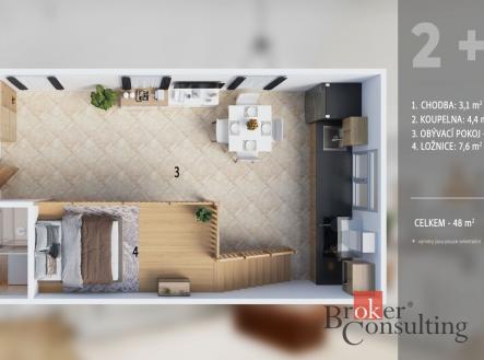 Prodej bytu, atypický, 48 m²