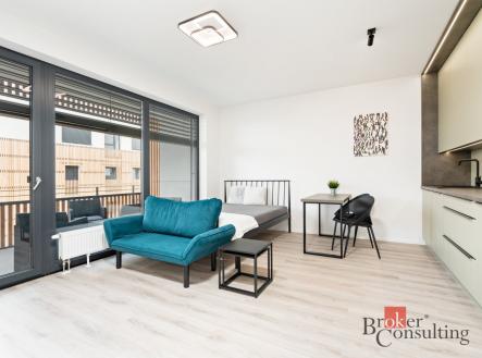 Pronájem bytu, 1+kk, 38 m²