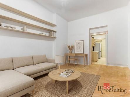 Prodej bytu, 2+kk, 53,1 m²