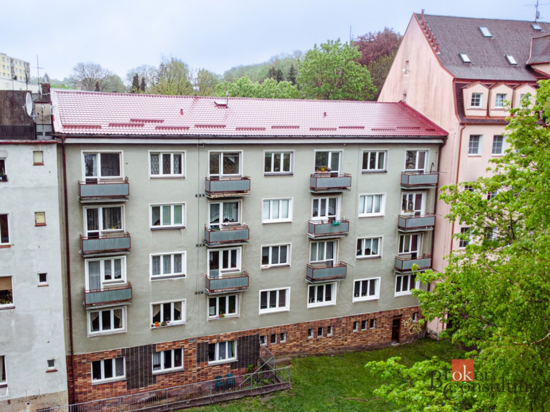 Prodej bytu 2+1 v centru Aše