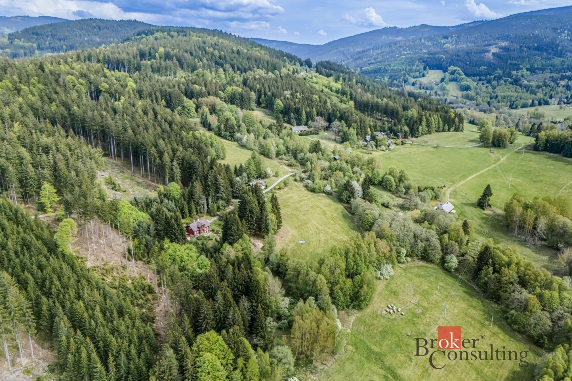 Prodej, pozemky/bydlení, 5952 m2, Hamry, Klatovy [ID 84694]
