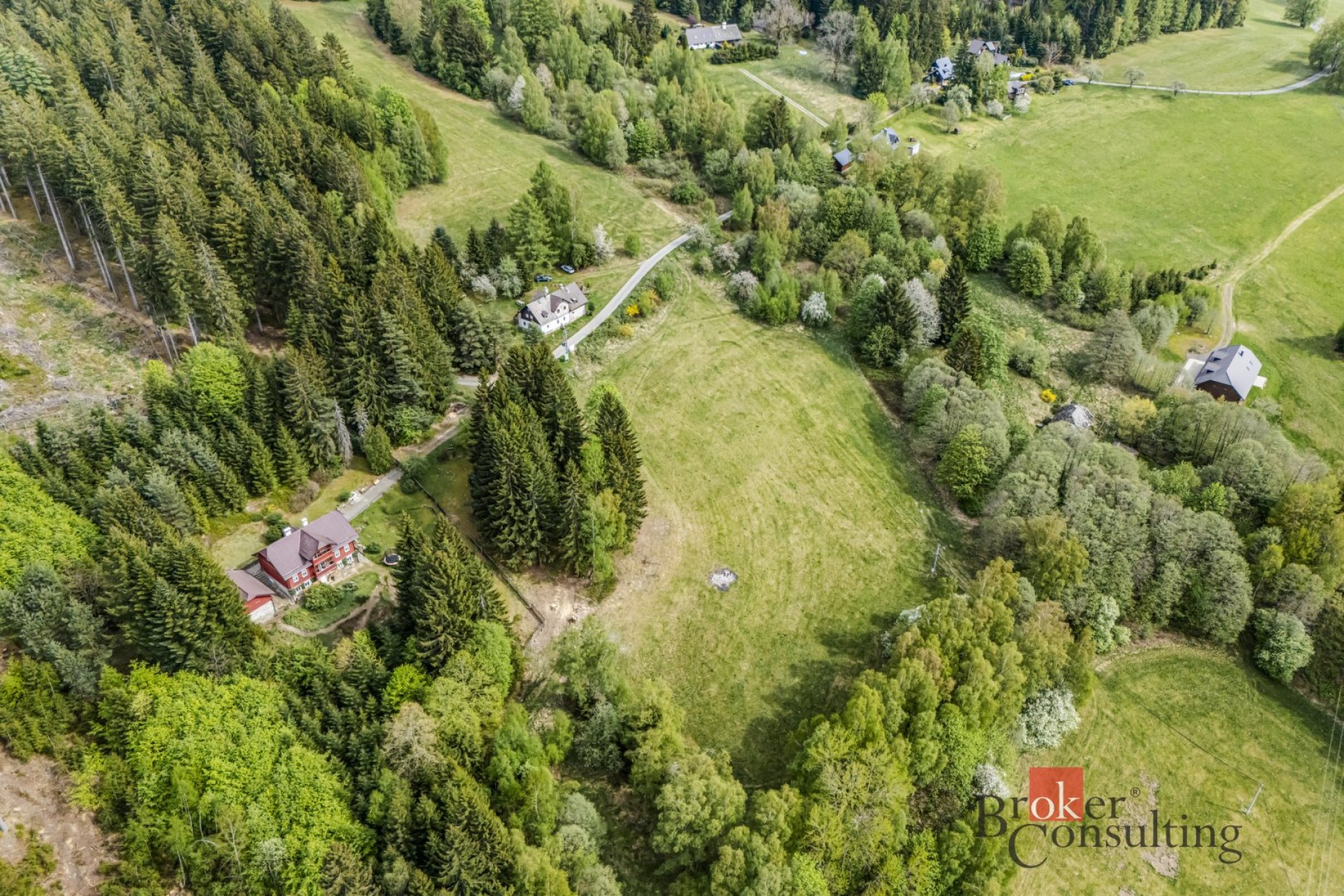 Prodej, pozemky/bydlení, 5952 m2, Hamry, Klatovy [ID 84694]