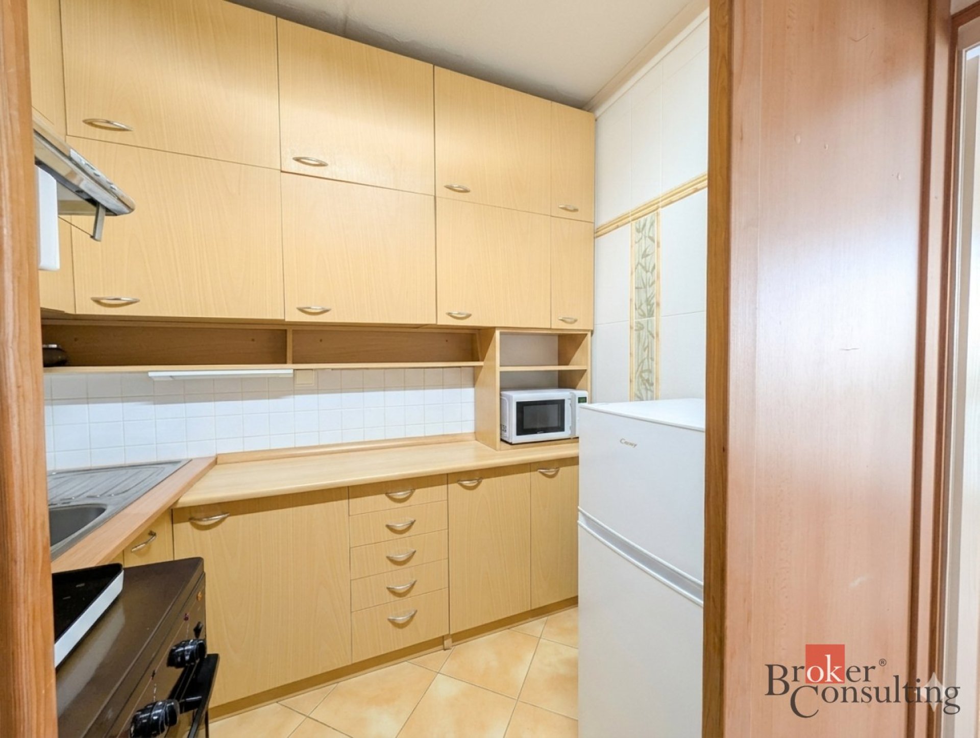 Pronájem útulného bytu 1+kk s velkým balkónem, ul. Sokolovská