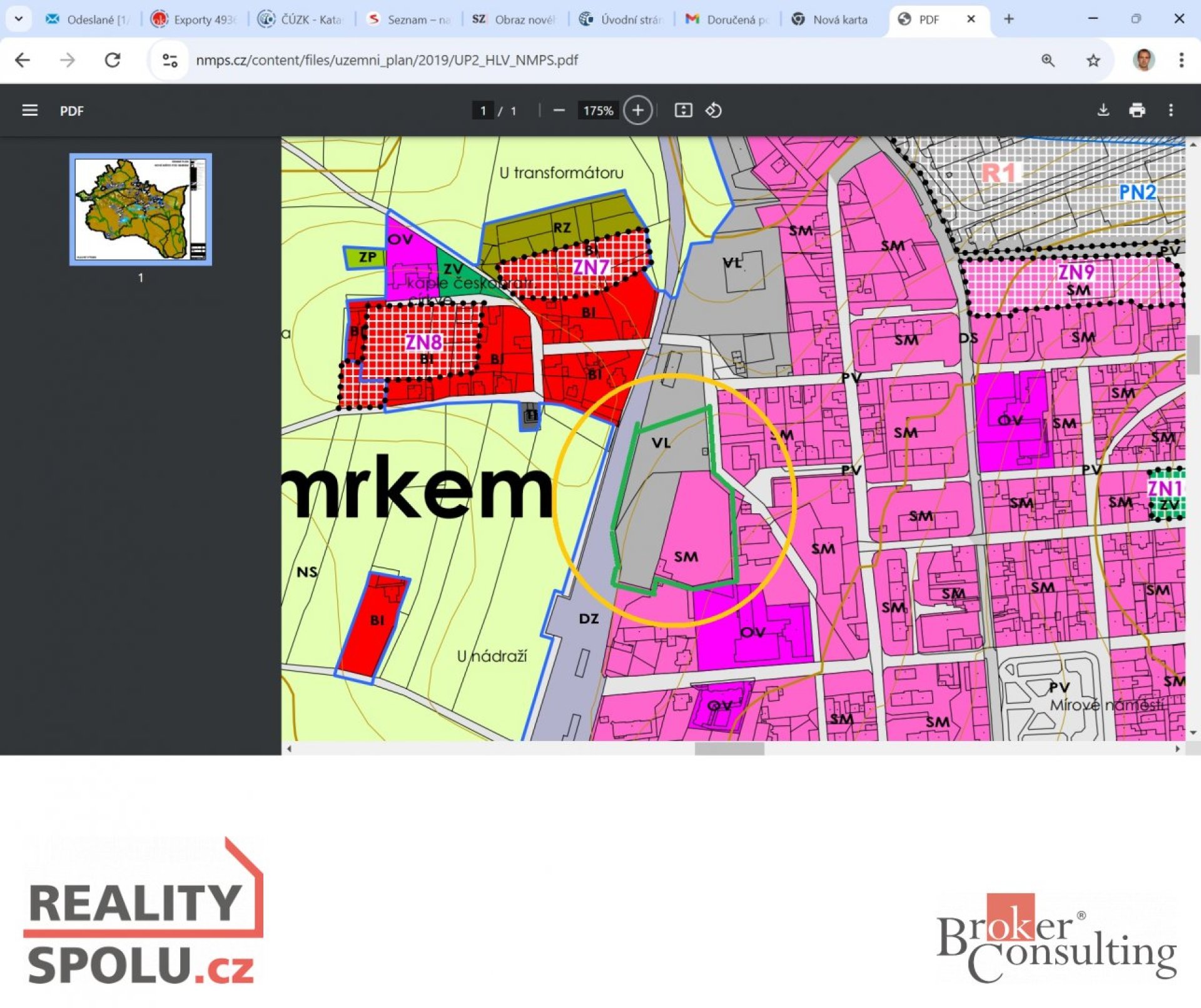 Prodej, pozemky/bydlení, 8920 m2, Smetanova 234, 46365 Nové Město pod Smrkem, Liberec [ID 85423]