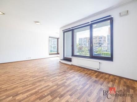 Pronájem bytu, 1+kk, 45,3 m²