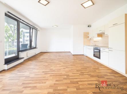 Pronájem bytu, 1+kk, 45,3 m²