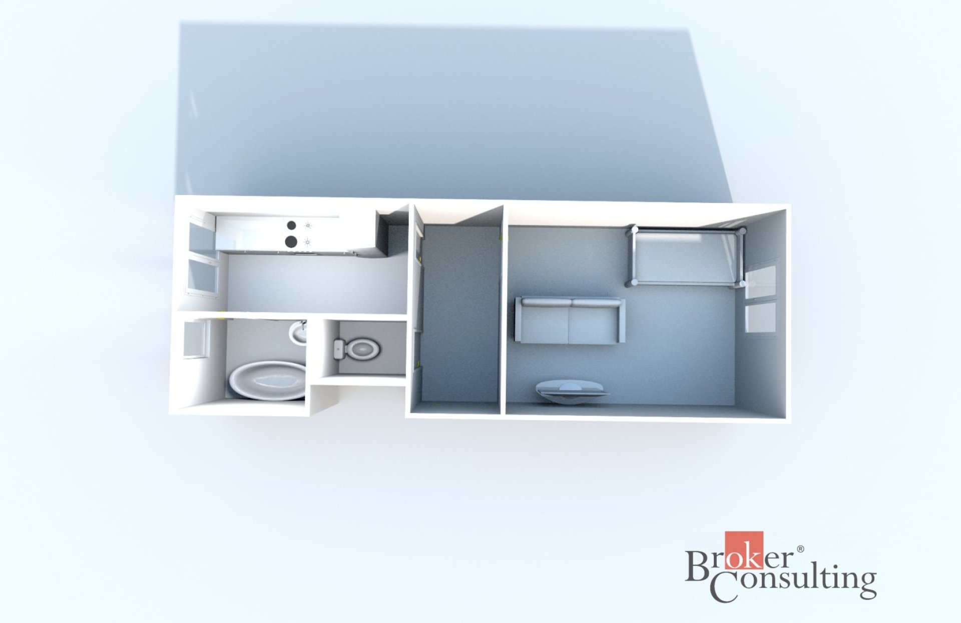 Pronájem, byty/1+1, 33 m2, Solná 46/21, Město, 74601 Opava (nečleněná část města) [ID 85274]