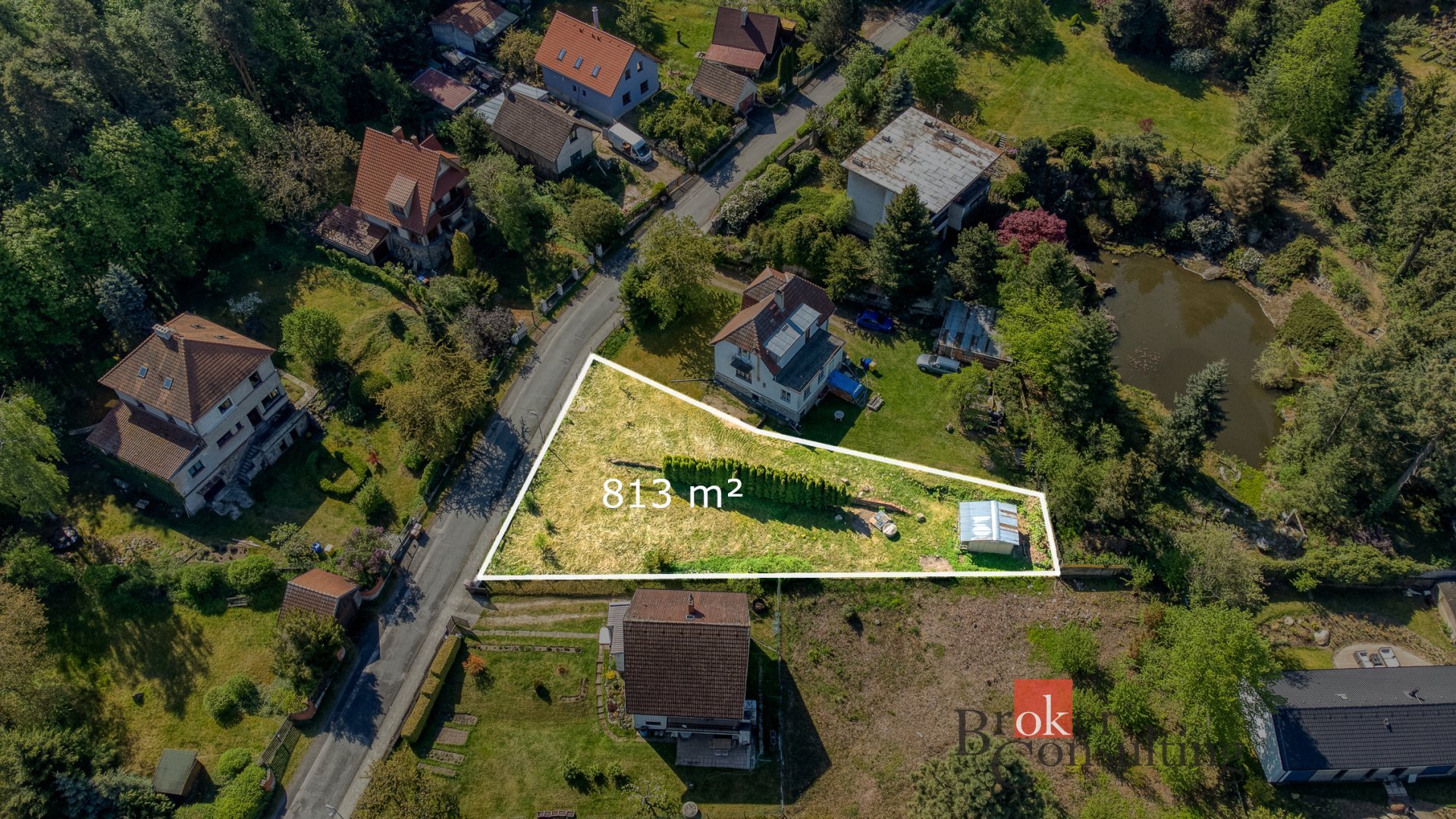 Prodej, pozemky/bydlení, 813 m2, Louňovice , Praha-východ [ID 84230]