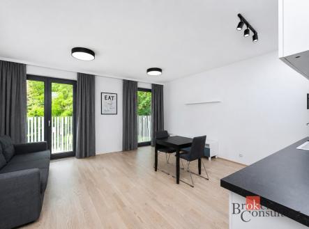 Pronájem bytu, 1+kk, 39 m²