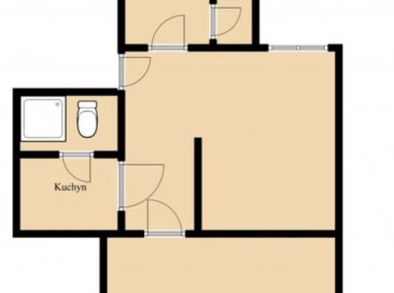 Pronájem komerčního objektu, administrativní budova, 76 m²