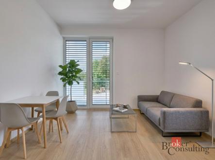 Pronájem bytu, 2+kk, 46 m²