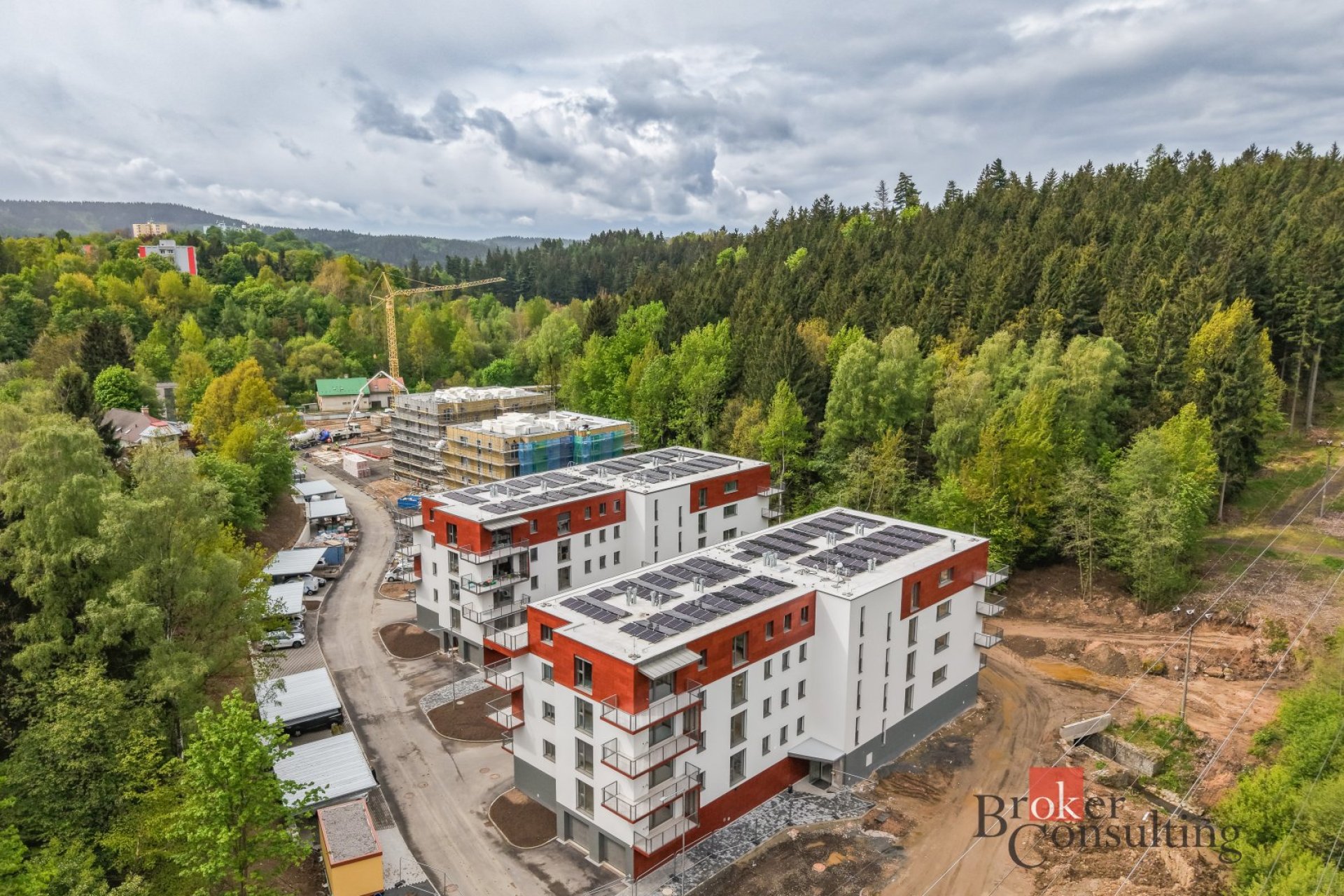 Byt 3+kk 65.23 m2 s předzahrádkou o výměře 54m2.