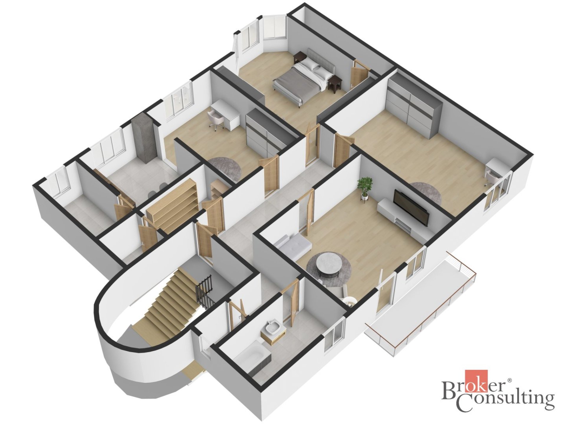 Byt 4+1, 153m2, balkon 7,5m2, zahrada 230m2, ul.Mikulášská, Krnov