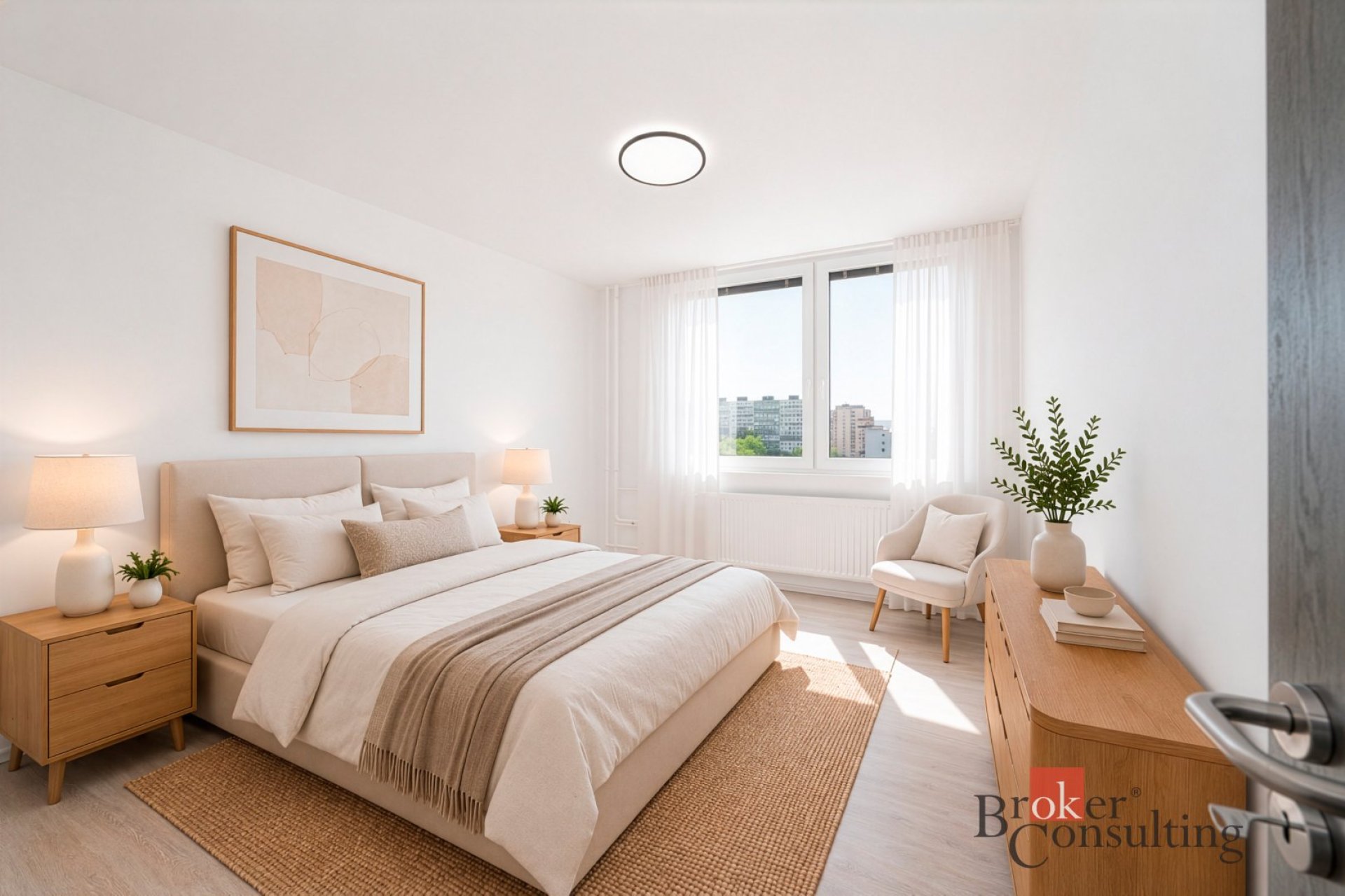 Prodej světlého bytu 2+kk po rekonstrukci, 43 m² – Praha 8, Bohnice