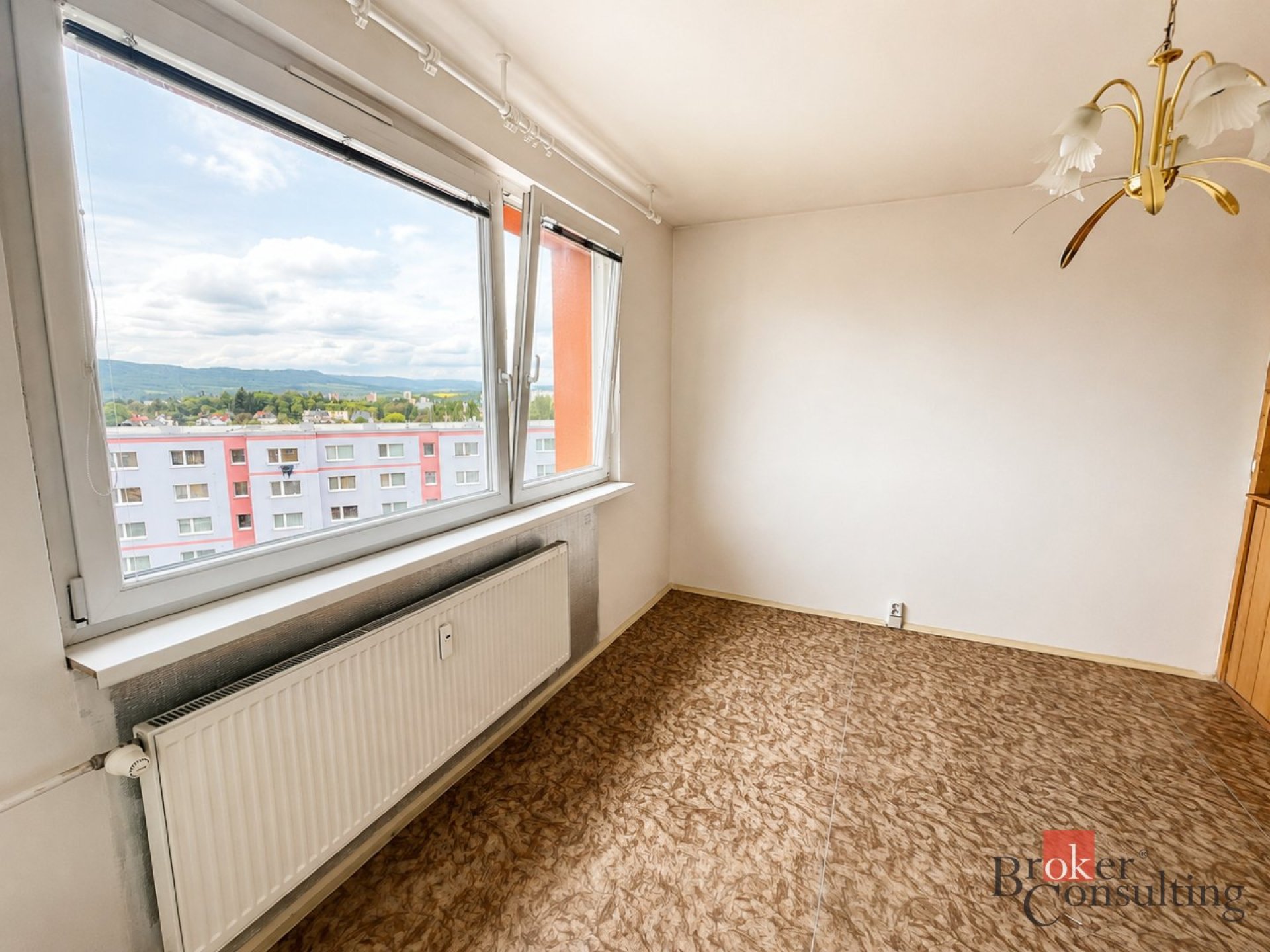 Pronájem bytu 1+1, 41,4 m², 7. patro s výtahem, Jihlavská ul. Česká Lípa