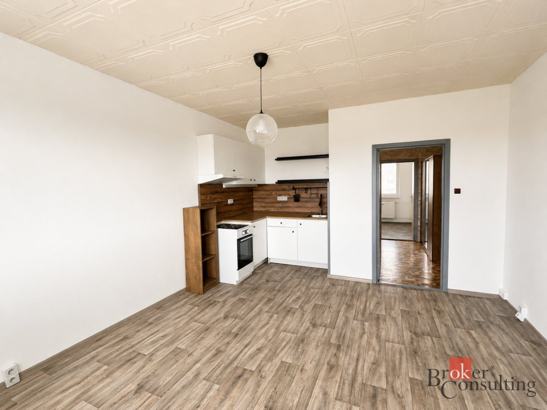 Pronájem bytu 1+1, 41,39 m², 4. patro s výtahem, Bardějovská Česká Lípa