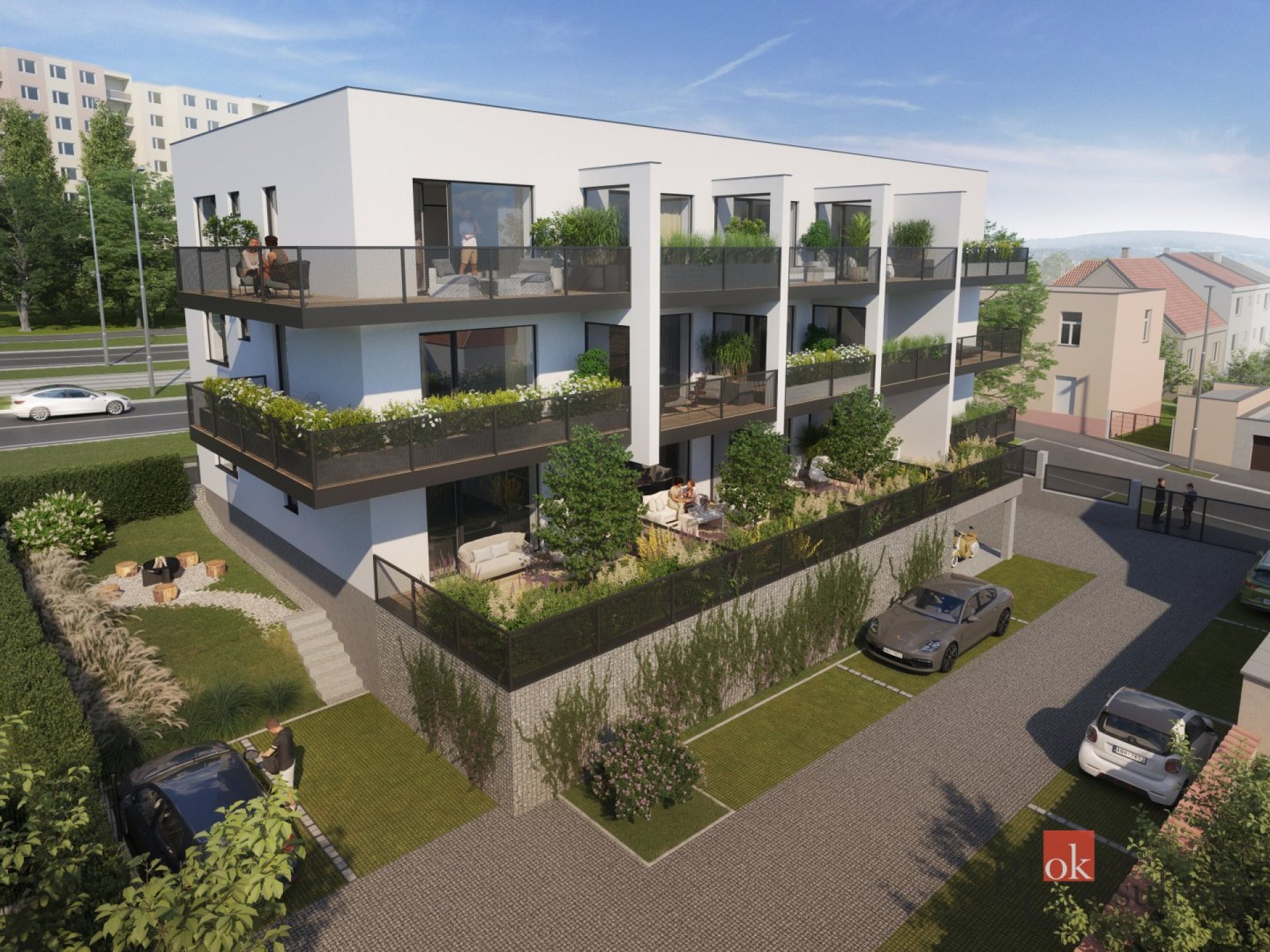 Prodej 1+kk v projektu Viladům Lidická