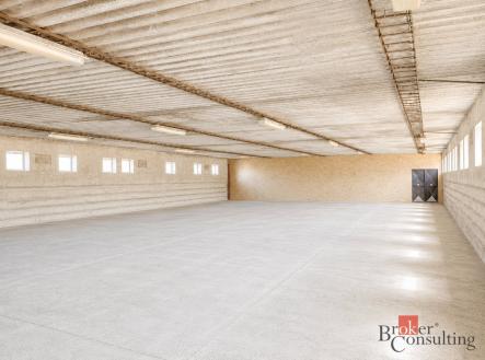 Pronájem komerčního objektu, sklad, 500 m²