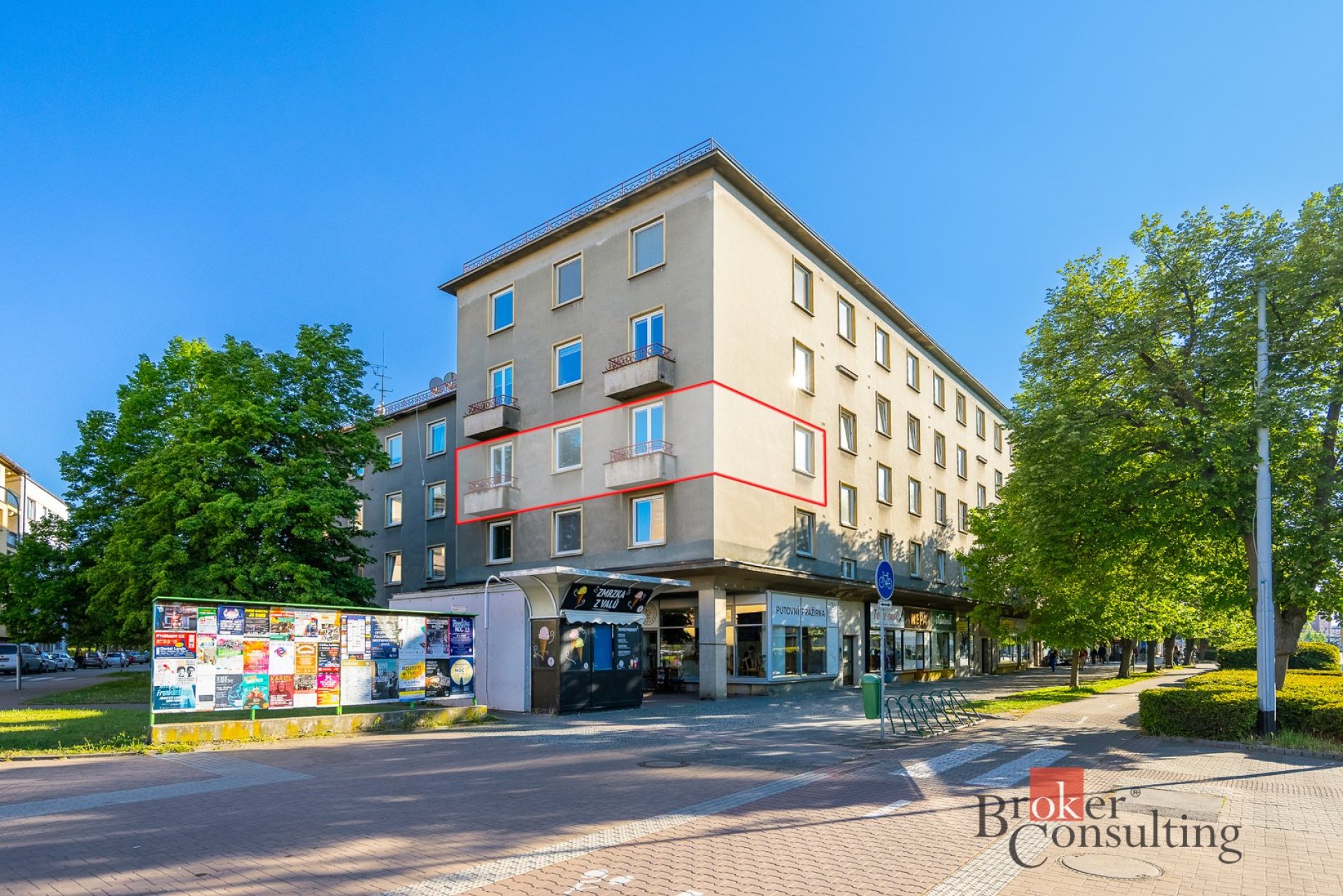 Prodej, byty/3+1, 79 m2, Palackého třída 2417, Zelené Předměstí, 53002 Pardubice I [ID 82955]