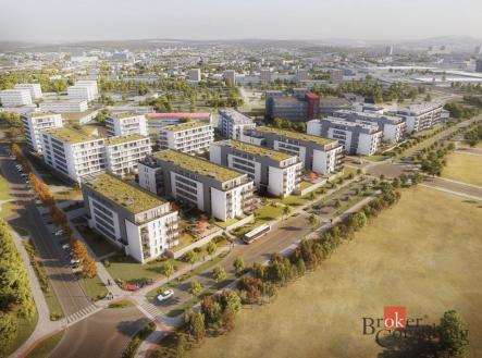 Pronájem bytu, 2+kk, 56,11 m²