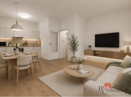 Prodej bytu, 1+kk, 33 m²