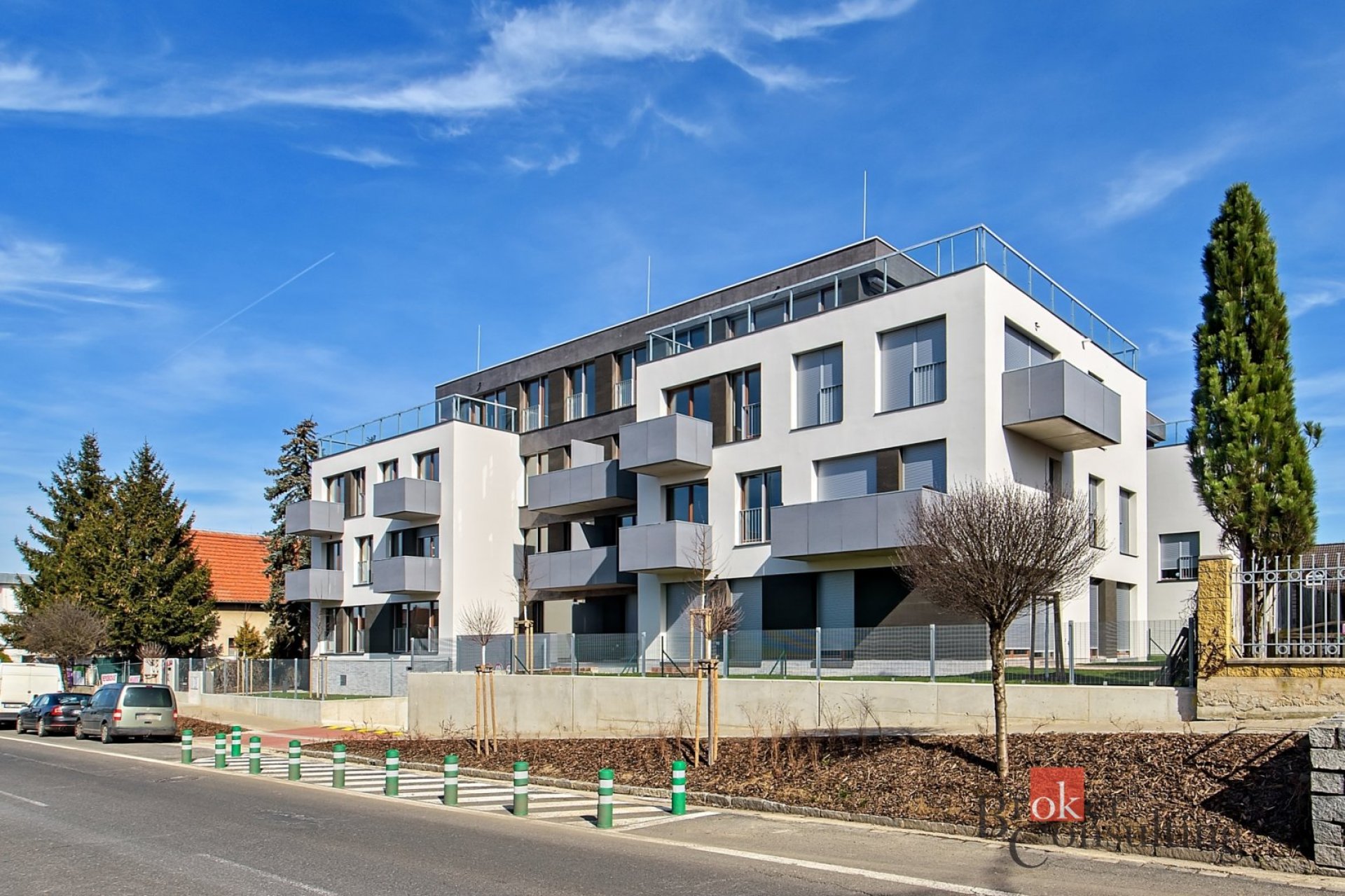 Pronájem bytu v novostavbě 2+kk/B, sklep, P8  ulice Ládevská, Dolní Chabry