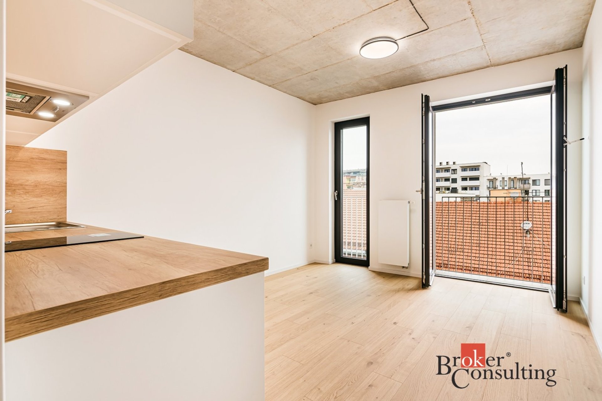 Pronájem, byty/1+kk, 26 m2, Bratislavská, Brno, Brno-město [ID 86628]