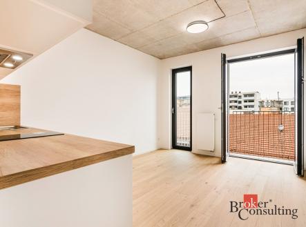 Pronájem bytu, 1+kk, 26 m²