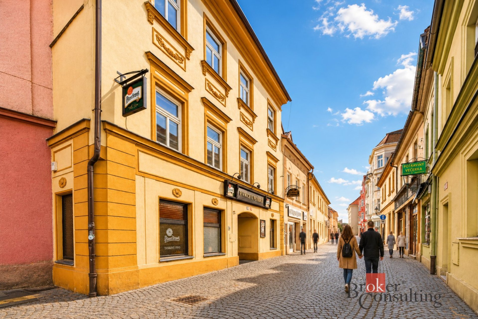 Činžovní dům v historickém centru Litoměřic