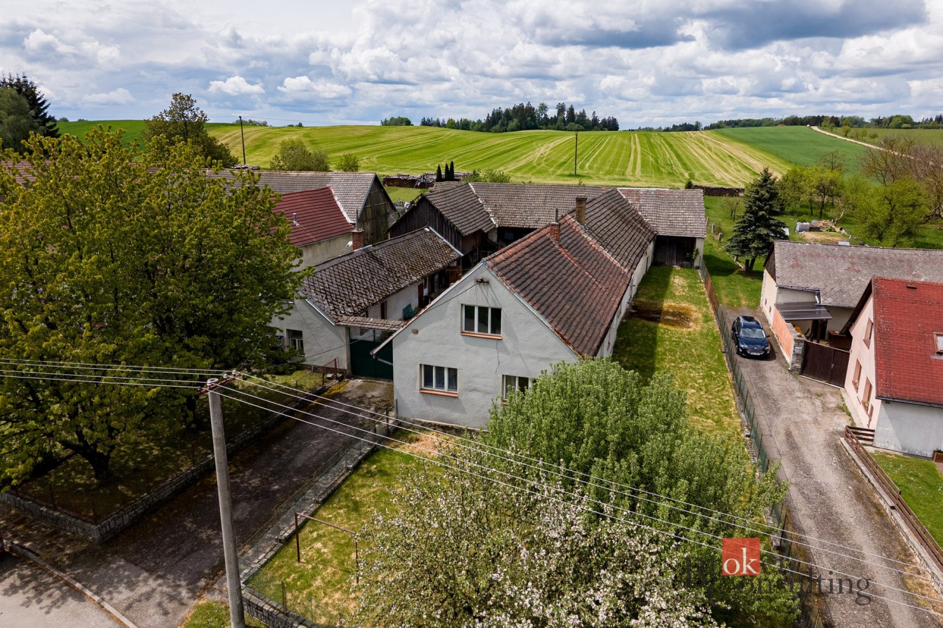 Prodej, domy/zemědělská usedlost, 400 m2, 37853 Zahrádky, Jindřichův Hradec [ID 85811]