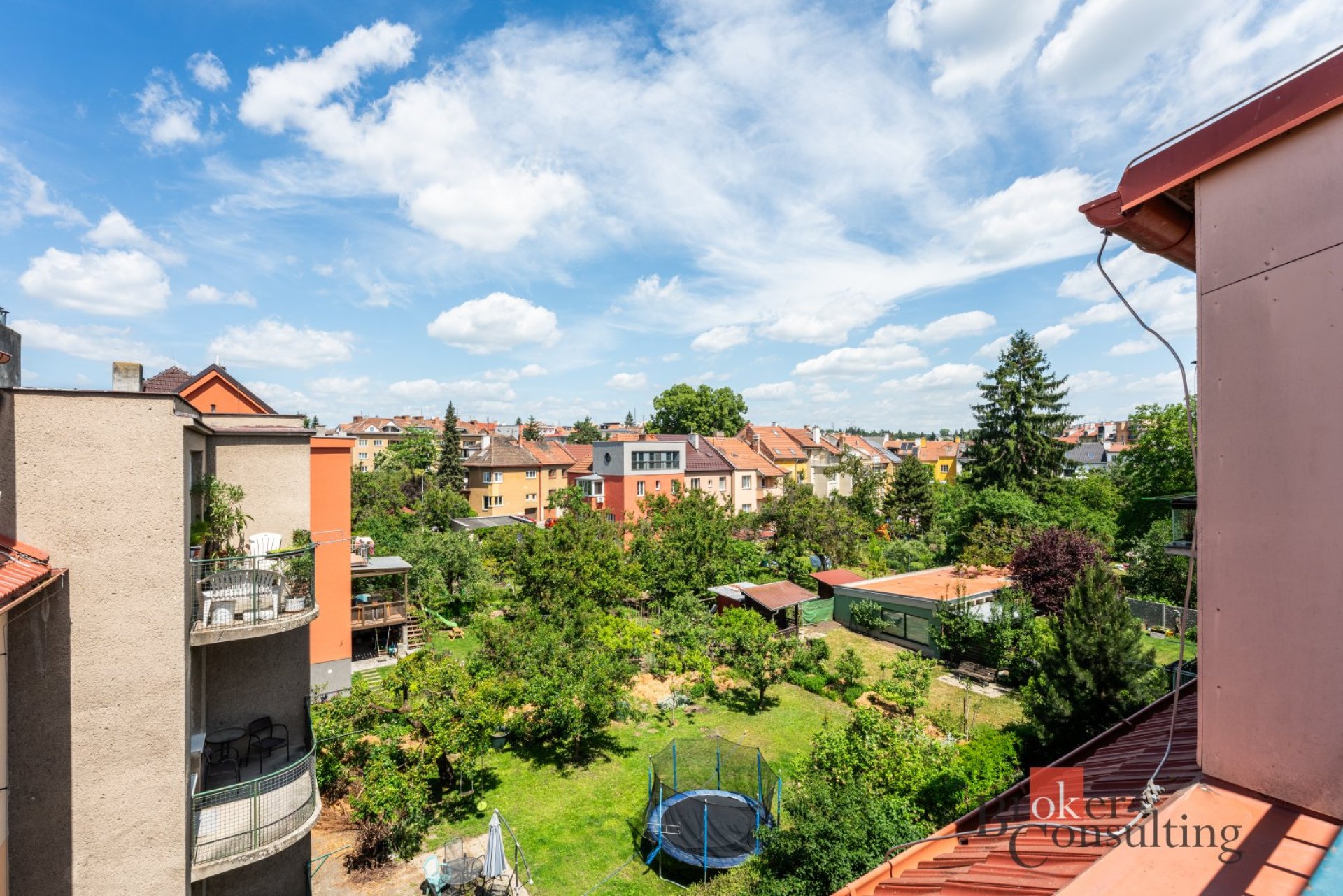 Podkrovní byt 2+kk s terasou do zeleně | 62,8m² | Černá Pole, Brno