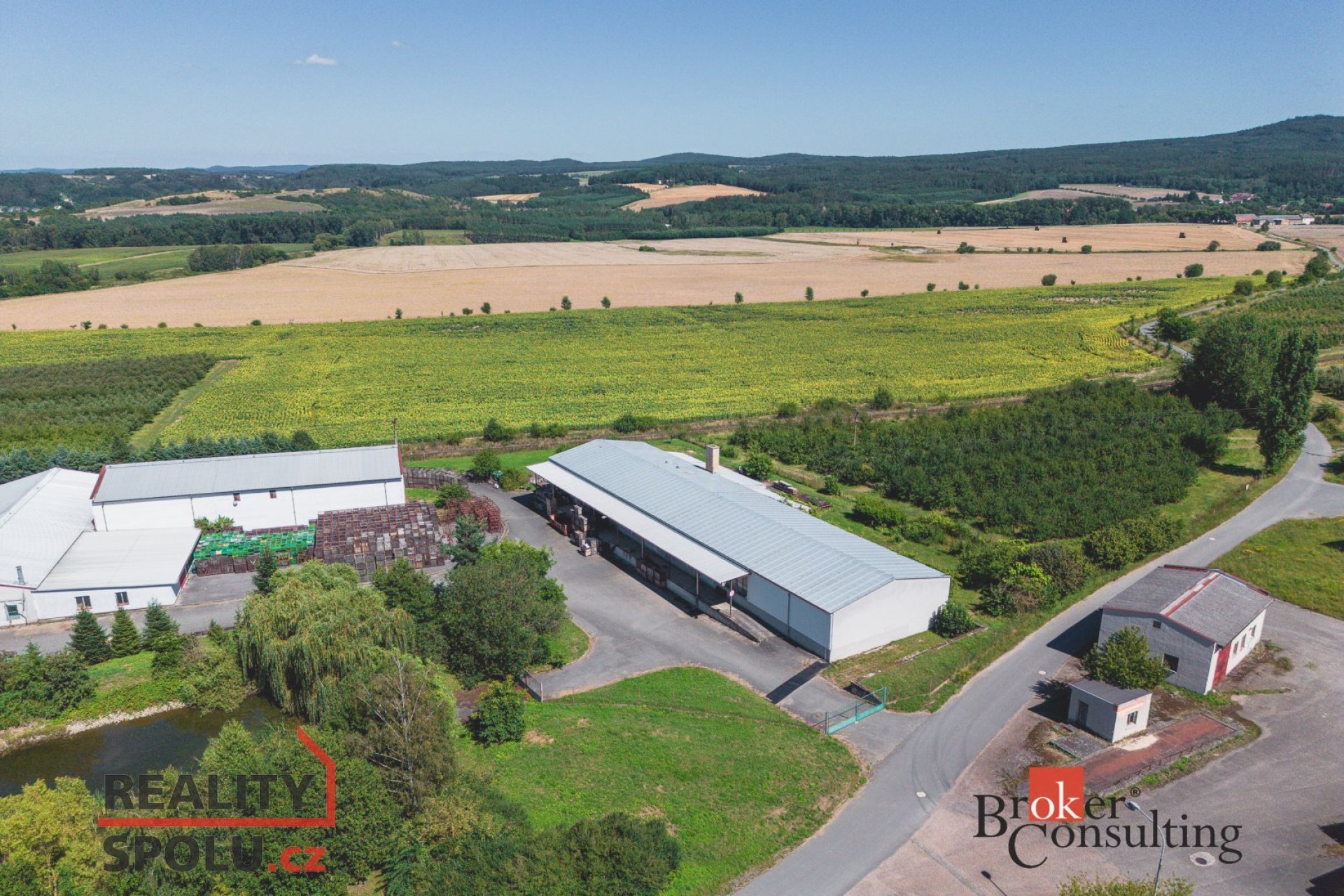 Pronájem, komerční/sklad, 980 m2, 33824 Břasy, Rokycany [ID 86694]